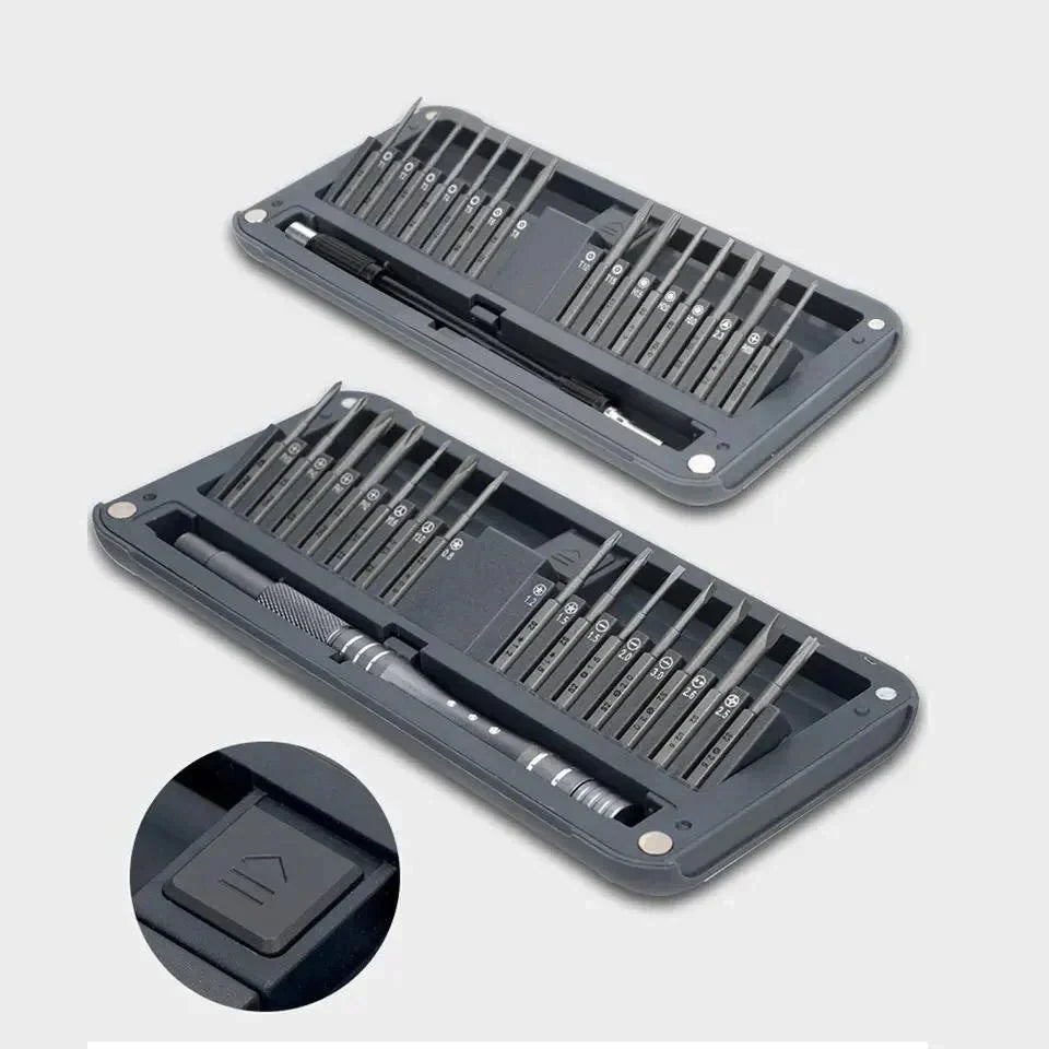 30 in 1 Magnetic Screwdriver Set With 2 Extensions