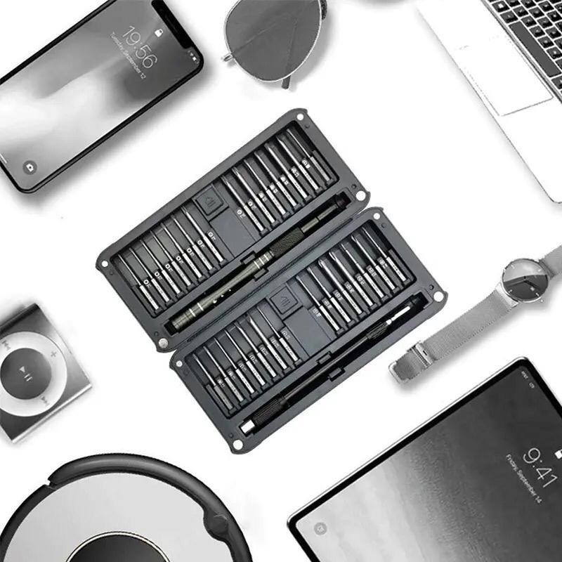 30 in 1 Magnetic Screwdriver Set With 2 Extensions