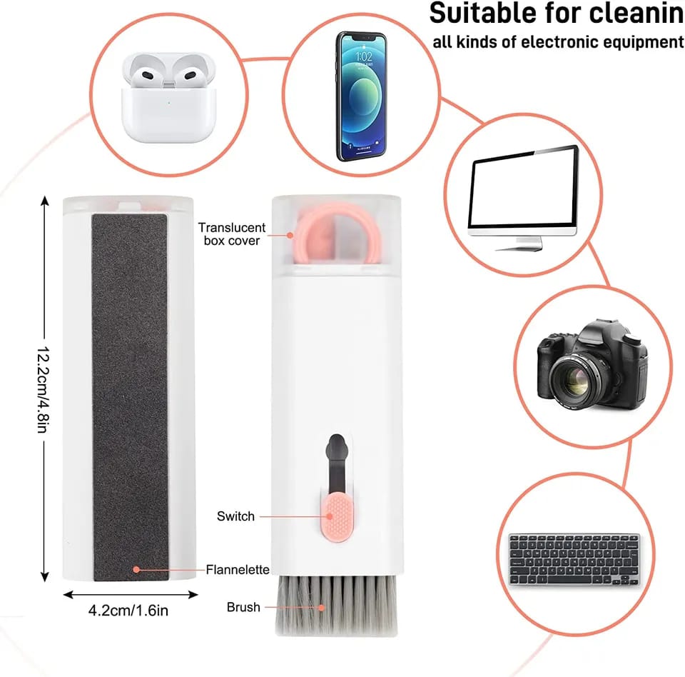 7 in 1 Keyboard & Earpods Cleaner Brush Kit
