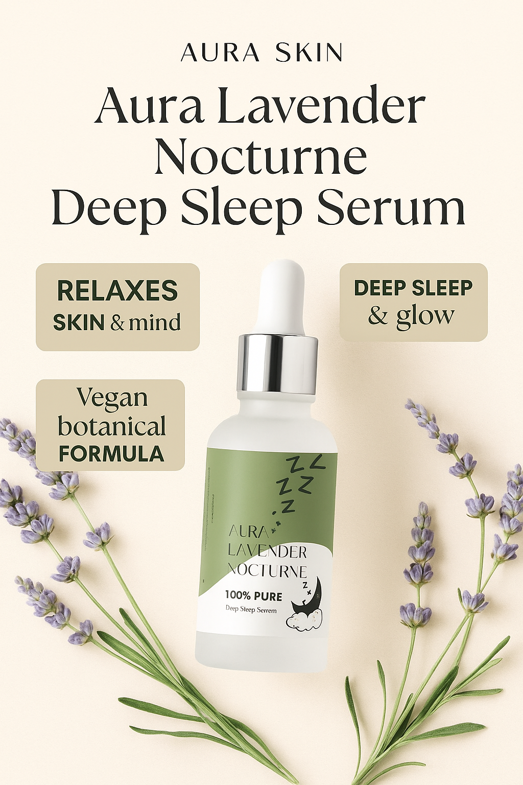 Aura Lavender Nocturne Sleep Serum