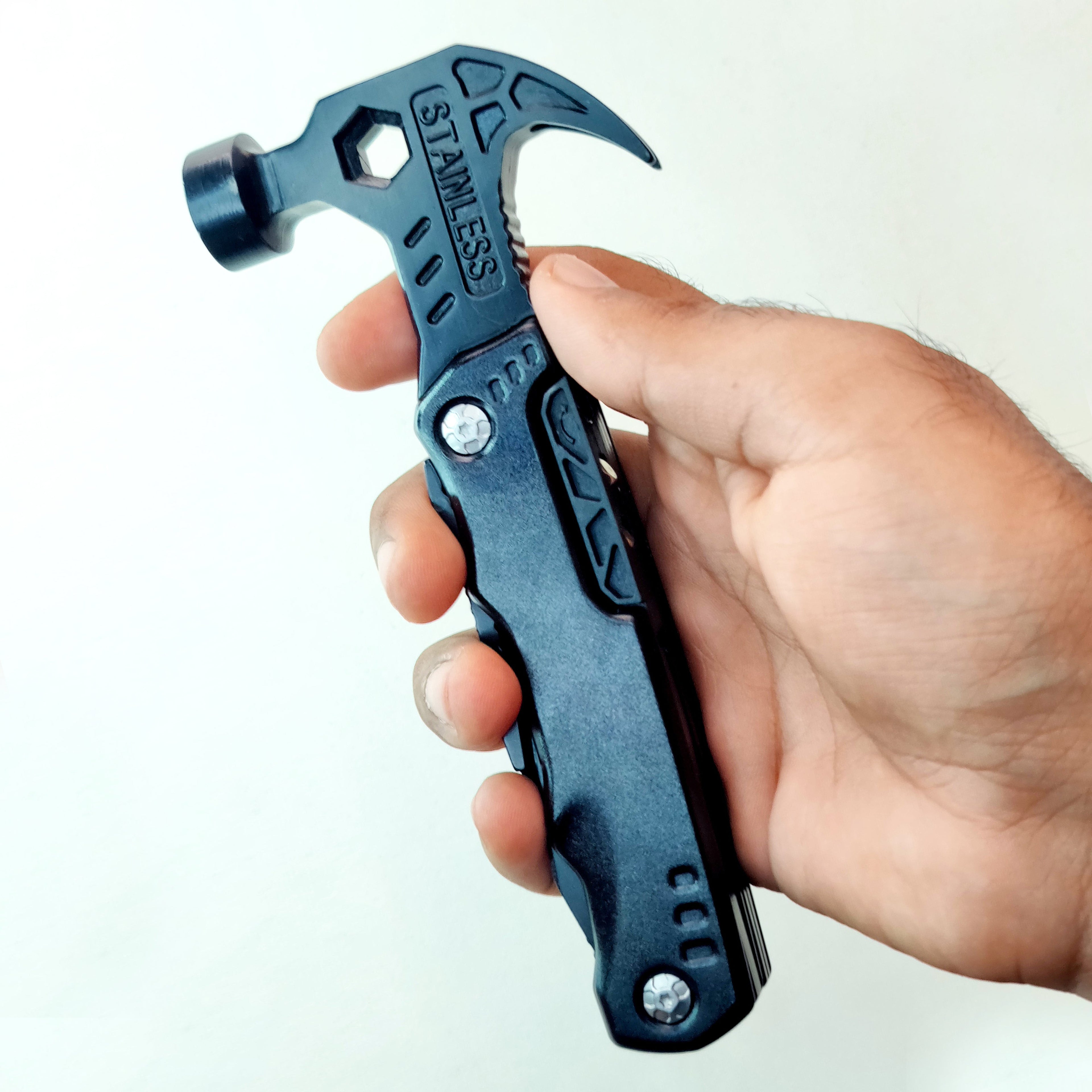 19 in 1 Multitool Claw Hammer With Plier