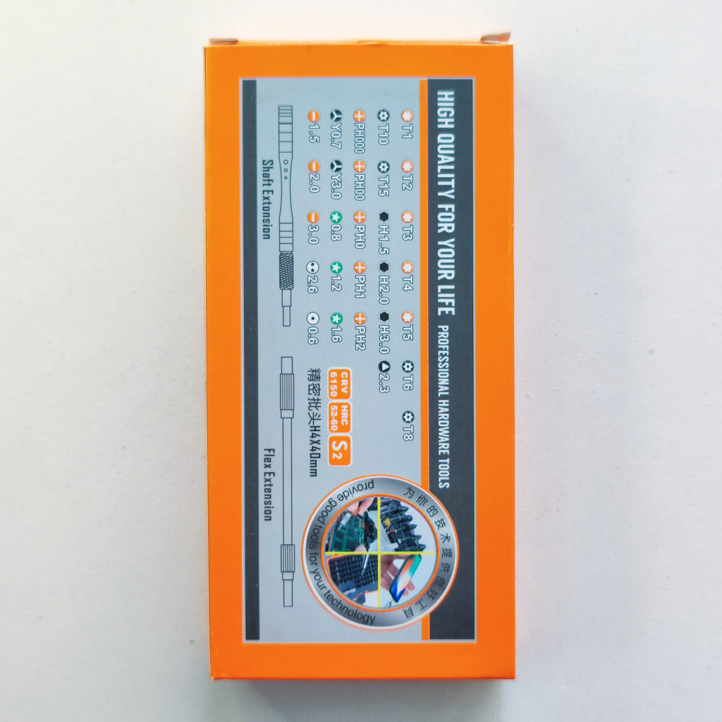 30 in 1 Magnetic Screwdriver Set With 2 Extensions