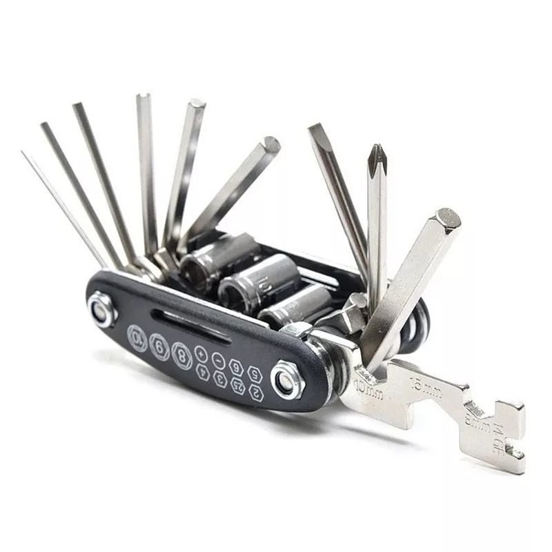 Multi Function Bicycle Repair Toolkit