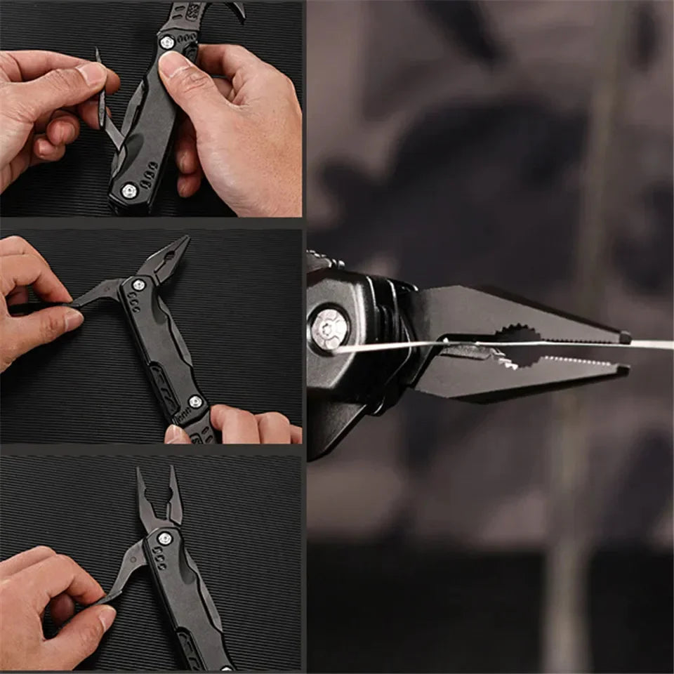 19 in 1 Multitool Claw Hammer With Plier